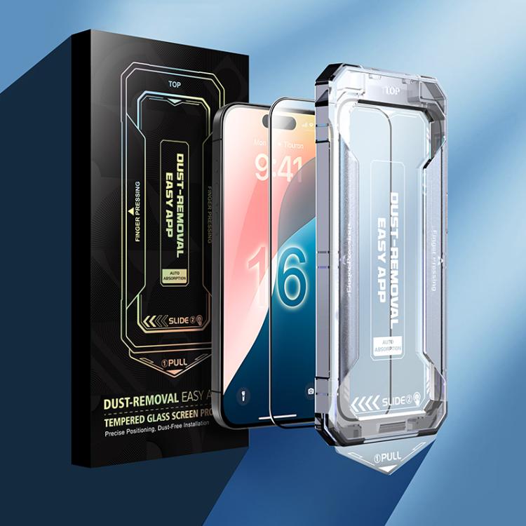 Película de vidrio templado Apple iPhone 14 Pro Max privacidad fácil instalación