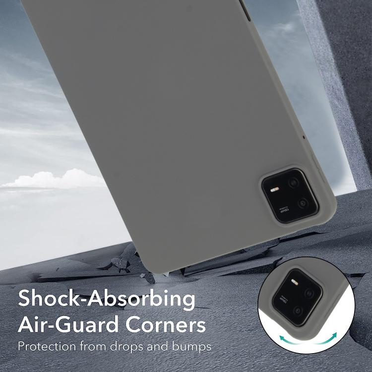Funda de TPU para Tableta con Spray de Aceite y Agradable para la Piel para Redmi Pad Pro (Gris)