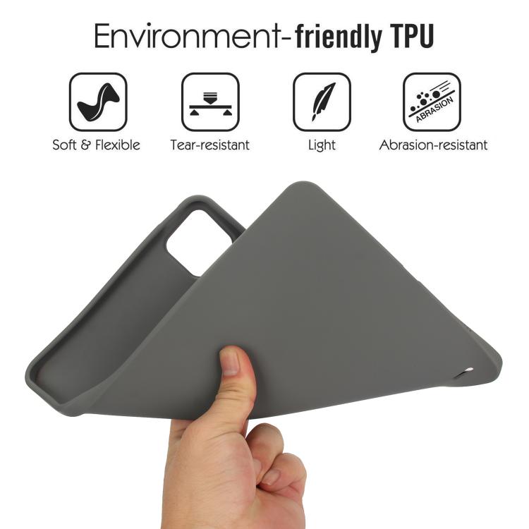 Funda de TPU para Tableta con Spray de Aceite y Agradable para la Piel para Redmi Pad Pro (Gris)