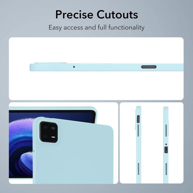 Funda de TPU para Tableta con Spray de Aceite y Agradable para la Piel para Redmi Pad Pro (Azul)