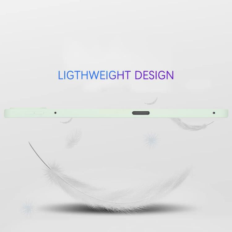 Funda para Tableta de TPU con Revestimiento En Aerosol de Aceite y Agradable para la Piel para Redmi Pad Se 4G de 8,7 Pulgadas (Verde Menta)