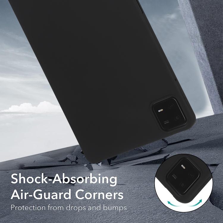 Funda para Tableta de TPU con Protección Contra Salpicaduras de Aceite y Agradable para la Piel para Redmi Pad Se 4G de 8,7 Pulgadas (Negra)
