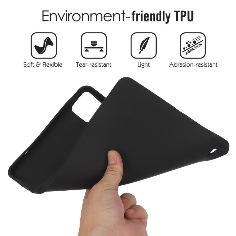 Funda para Tableta de TPU con Protección Contra Salpicaduras de Aceite y Agradable para la Piel para Redmi Pad Se 4G de 8,7 Pulgadas (Negra)