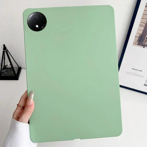 Funda para Tableta de TPU con Revestimiento En Aerosol de Aceite y Agradable para la Piel para Redmi Pad Se 4G de 8,7 Pulgadas (Verde Matcha)