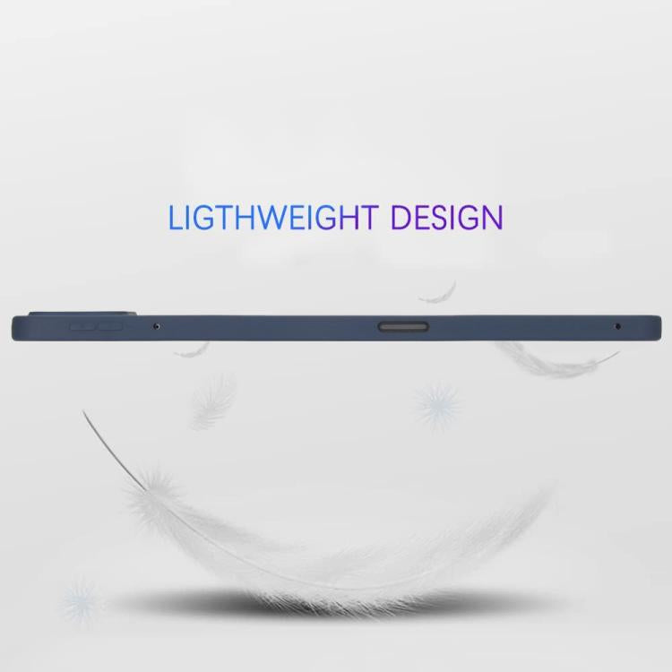Funda de TPU para Tableta con Pulverizador de Aceite y Agradable para la Piel para Xiaomi Pad 7 (Azul Real)