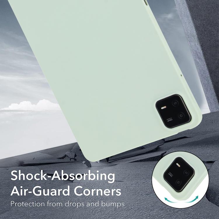 Funda de TPU para Tableta con Spray de Aceite y Agradable para la Piel para Xiaomi Pad 7 Pro (Verde Menta)