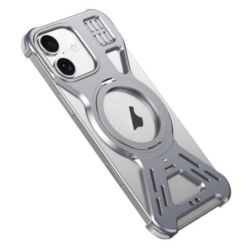 Funda para Teléfono Armor 360 sin Marco Aleación Magsafe para iPhone 16 (Gris Espacial)