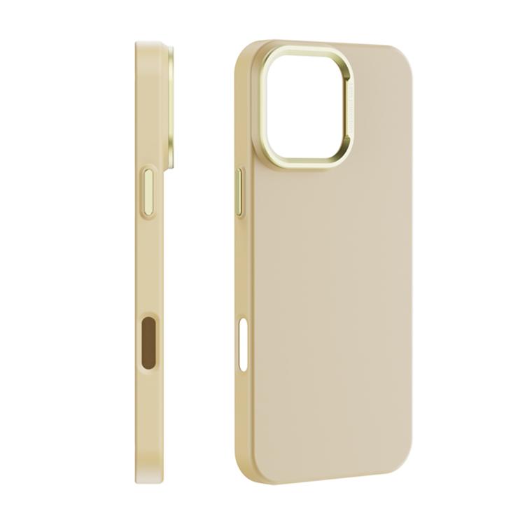 Funda Magnética para iPhone 16 Pro con Tapa Abatible Magsafe (Bronce)