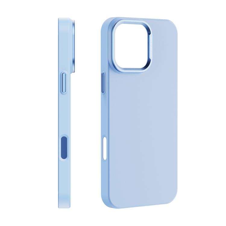 Funda Magnética para iPhone 16 Pro con Tapa Abatible Magsafe (Azul)