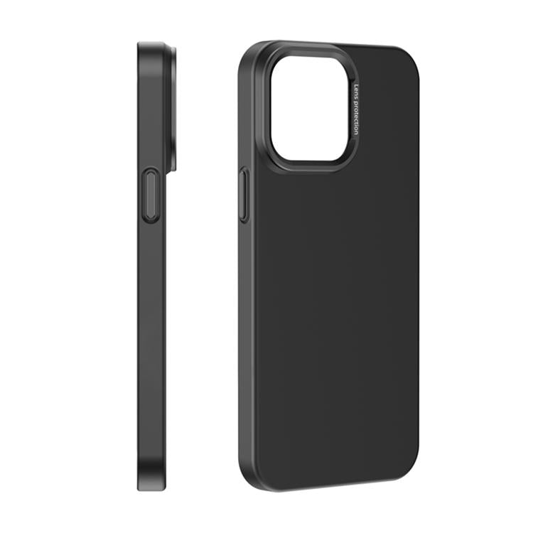 Funda Magnética para Teléfono Magsafe con Flocado para PC para iPhone 15 Pro Max (Negra)