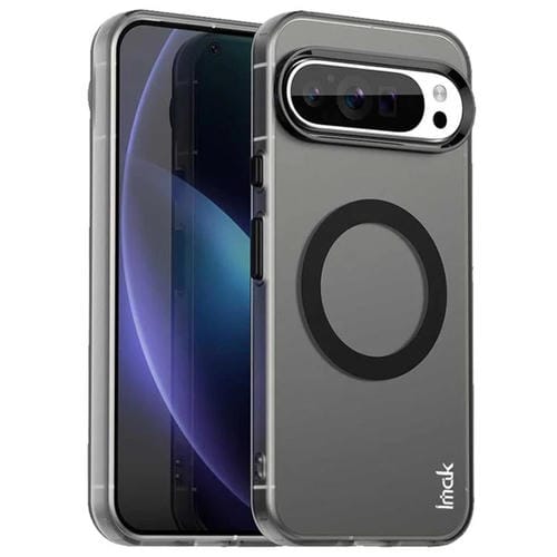Funda para Teléfono Imak Candy Series a Prueba de Golpes Magsafe para Google Pixel 9/9 Pro (Negra)