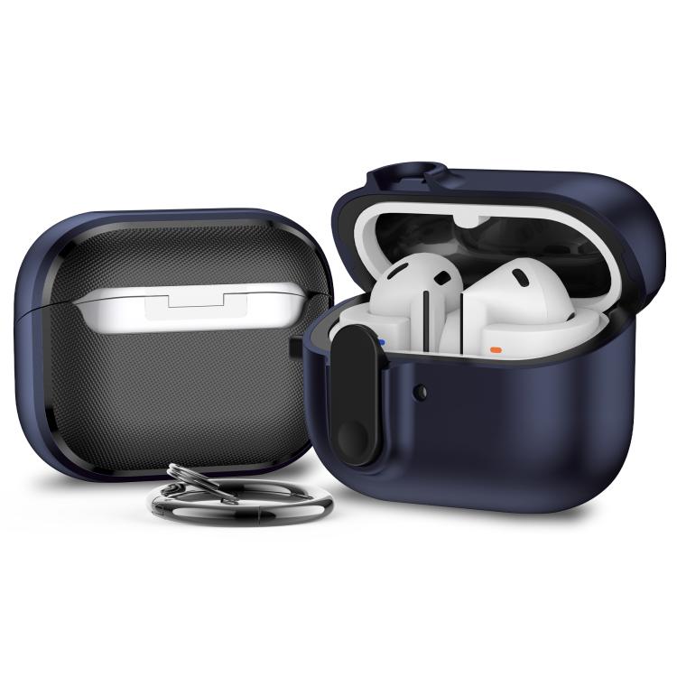 Funda Protectora para Auriculares Samsung Galaxy Buds3 y 3 Pro Mars con Cierre de Seguridad (Azul Marino)