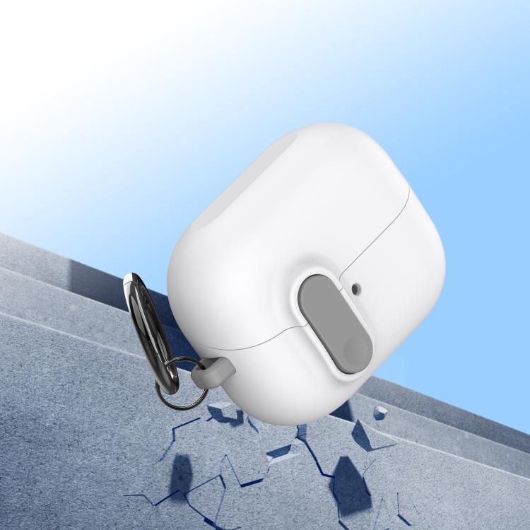 Funda Protectora para Auriculares Samsung Galaxy Buds3/3 Pro Mars con Cierre de Seguridad (Gris)