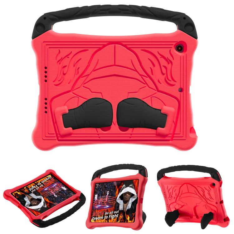 Estuche para Tableta Eva Serie Boxing para iPad 10.5 2017/Air 3 2019 con Soporte (Rojo y Negro)