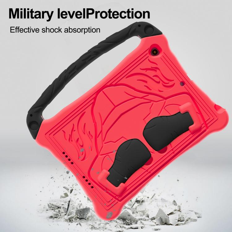 Estuche para Tableta Eva Serie Boxing para iPad 10.5 2017/Air 3 2019 con Soporte (Rojo y Negro)