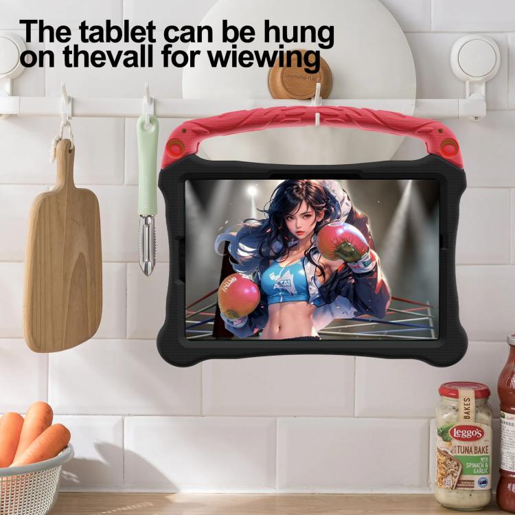 Funda para Tableta Xiaomi Pad 6/6 Pro Boxing Series con Soporte de Eva a Prueba de Golpes y Correa para El Hombro (Negra y Roja)