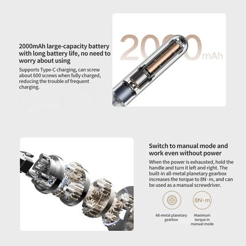 Jeu d'outils électriques Xiaomi Mijia (Noir)