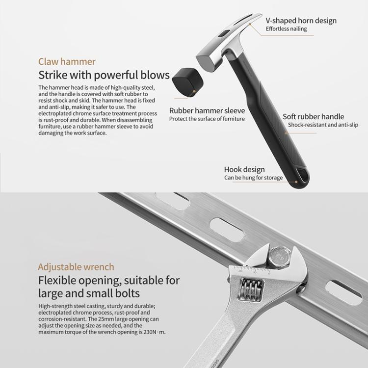Jeu d'outils électriques Xiaomi Mijia (Noir)