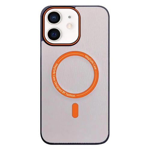 Funda para Teléfono Magsafe iPhone 12 Textura Madera Imitación (Rosa)