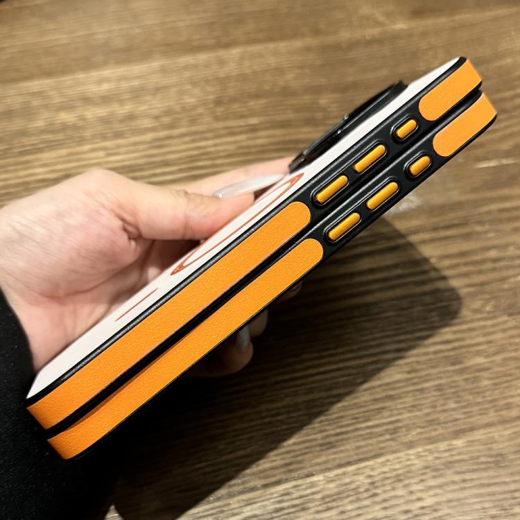 Funda para Teléfono Madera Imitación Magsafe iPhone 12 (Azul Cielo)