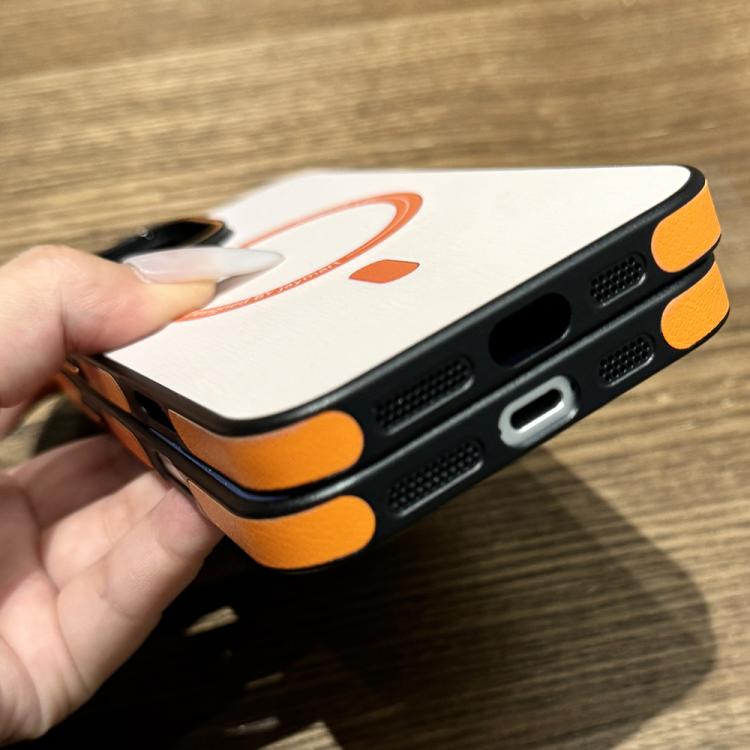 Funda para Teléfono Magsafe iPhone 12 Textura Madera Imitación (Negra)