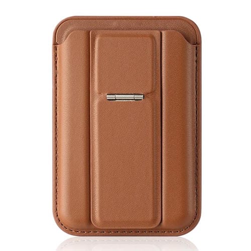 Bolsa para Tarjetas Magsafe Gran Capacidad con Soporte (Marrón)