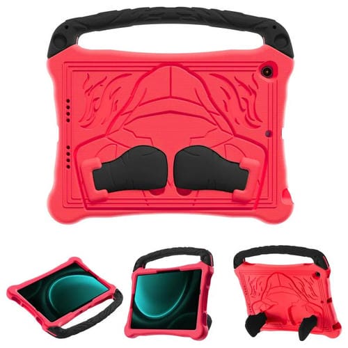 Estuche para Tablet Eva Samsung Galaxy Tab S9 FE Boxing Series Soporte Correa (Rojo y Negro)