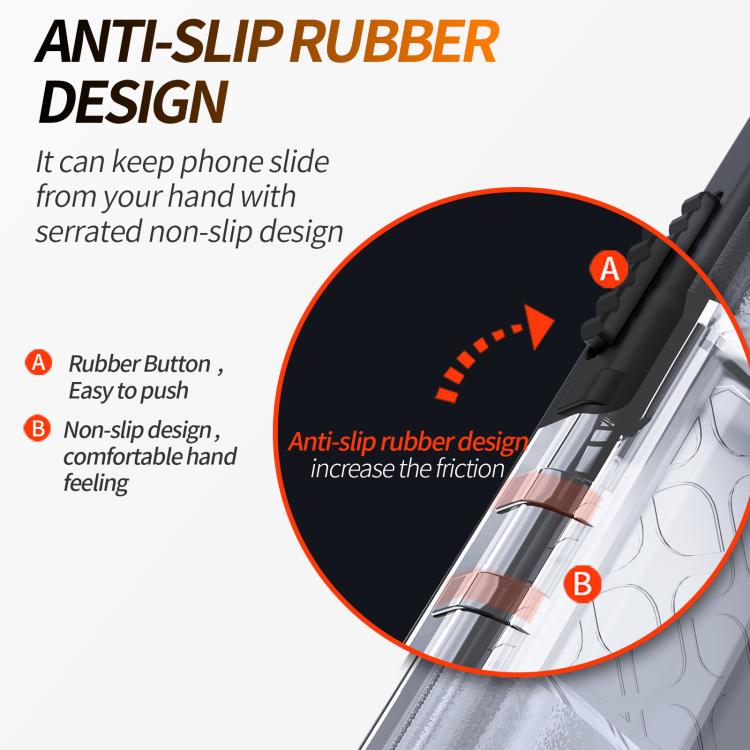 Funda híbrida TPU y PC Wlons Serie Explorer para iPhone 15 Pro (Gris)