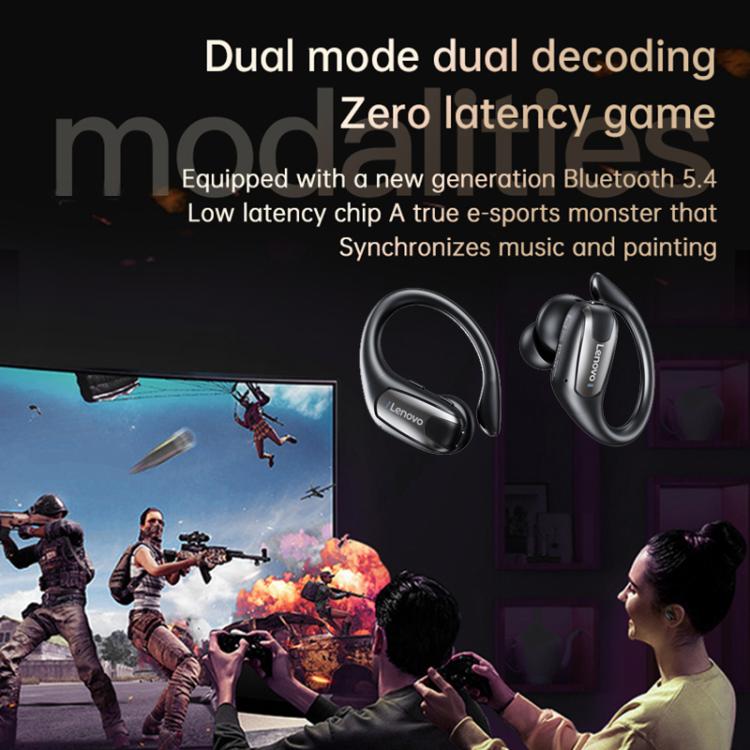 Auriculares inalámbricos Lenovo Ea305 Bluetooth Pantalla digital Montados en la oreja (Negro)