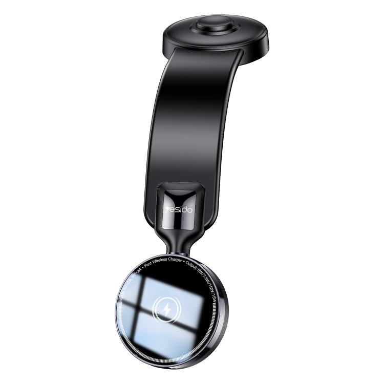 Cargador Inalámbrico Magnético para Coche Yesido C316 15 W Magsafe (Negro)
