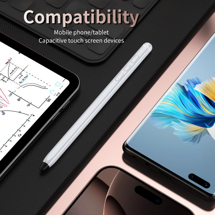 Lápiz Capacitivo Bluetooth C1 para Teléfonos Móviles, Tabletas y PC (Blanco)