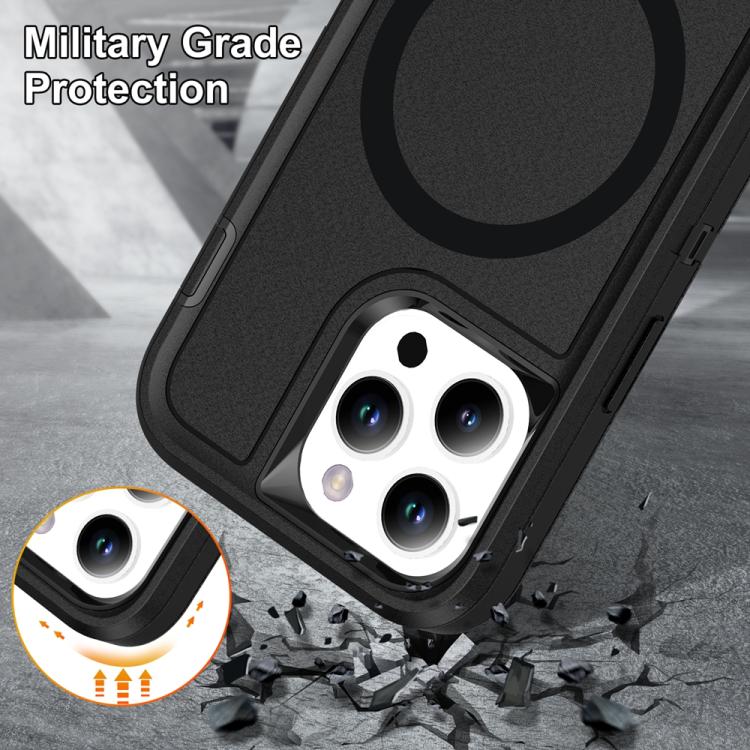 Funda Magnética iPhone 15 Pro Max Life Resistente al Agua con Protección Magsafe (Negra)