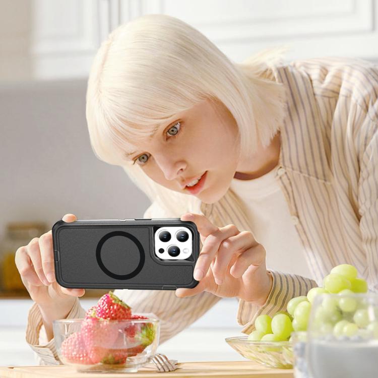 Funda Magnética iPhone 15 Pro Max Life Resistente al Agua con Protección Magsafe (Negra)