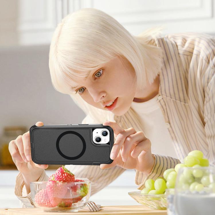 Funda Magnética iPhone 14 Plus/15 Plus Resistente al Agua con Protección Magsafe (Negra)