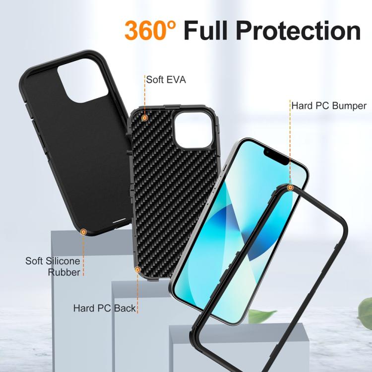 Funda Magnética para iPhone 13/14 Resistente al Agua y Magsafe (Negra)