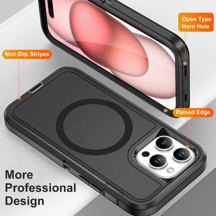 Funda Magnética Magsafe para iPhone 14 Pro Life Resistente al Agua (Negra)