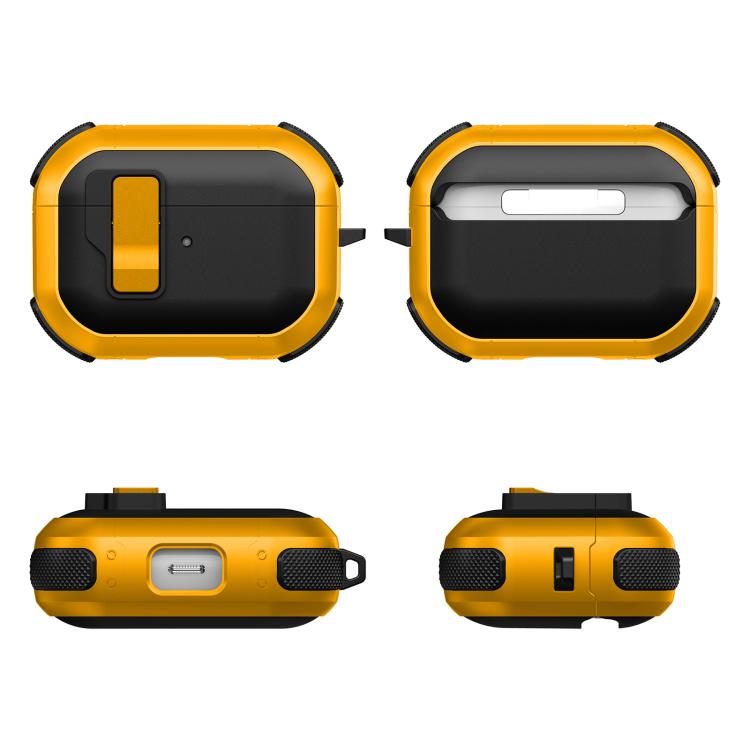 Estuche Para Auriculares Inalámbricos Airpods Pro Starship Con Interruptor Magnético (Blanco y Azul)