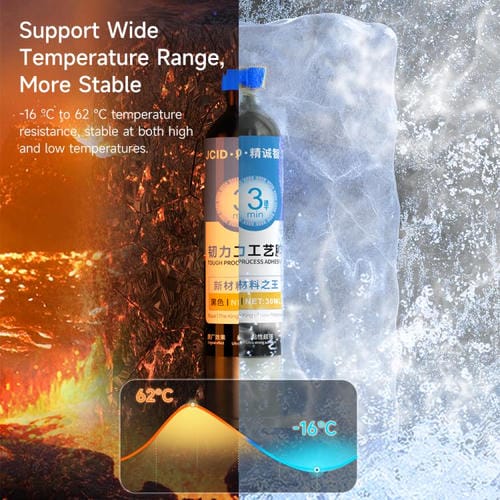 Adesivo di processo resistente JCID 30 Ml (Trasparente)