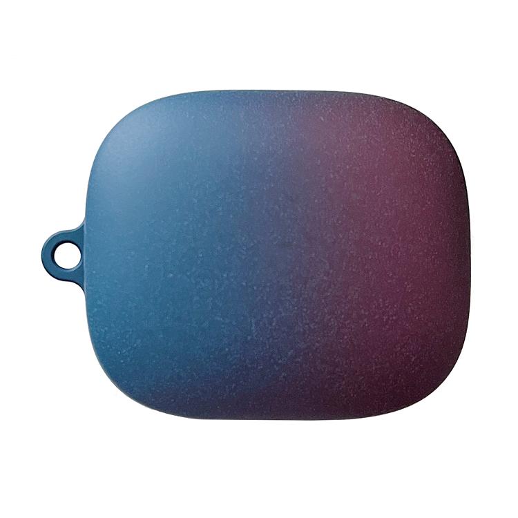 Funda Protectora Rígida Policarbonato Esmerilado para Auriculares Bluetooth Redmi Buds 6 (Azul y Morado)