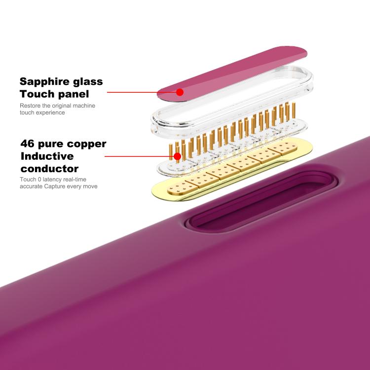 Funda de Silicona Magsafe para iPhone 16 Plus con Botón de Control de Cámara (Morado)