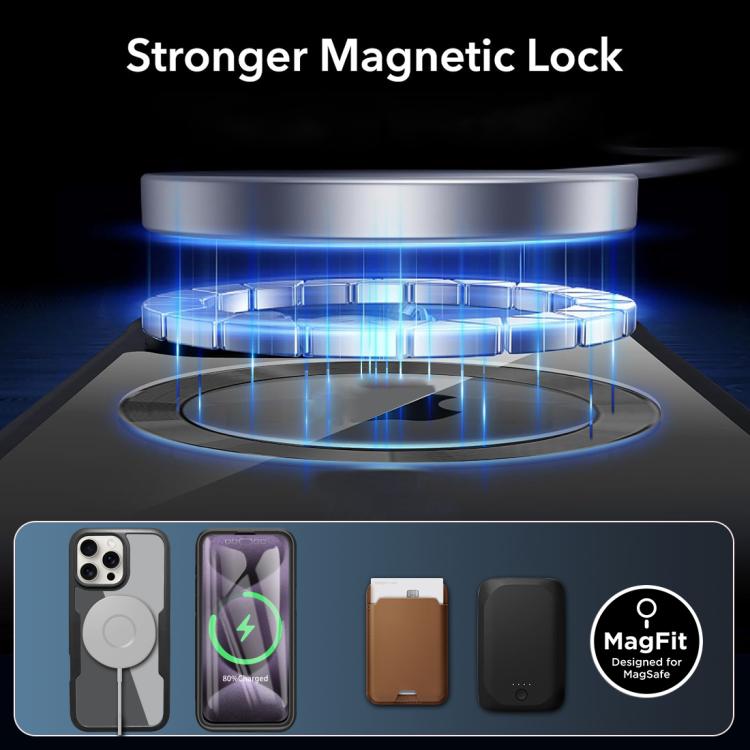 Funda para Teléfono Magsafe iPhone 15 Pro Max Textura de Cd (Azul)