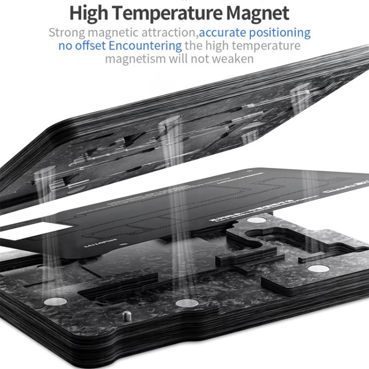 Magnetische BGA Reballing Plattform 4 in 1 Qianli Apple iPhone 16