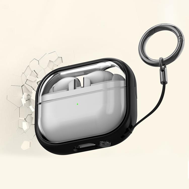 Funda híbrida TPU y PC con soporte para Samsung Galaxy Buds 3/3 Pro (Rosa)