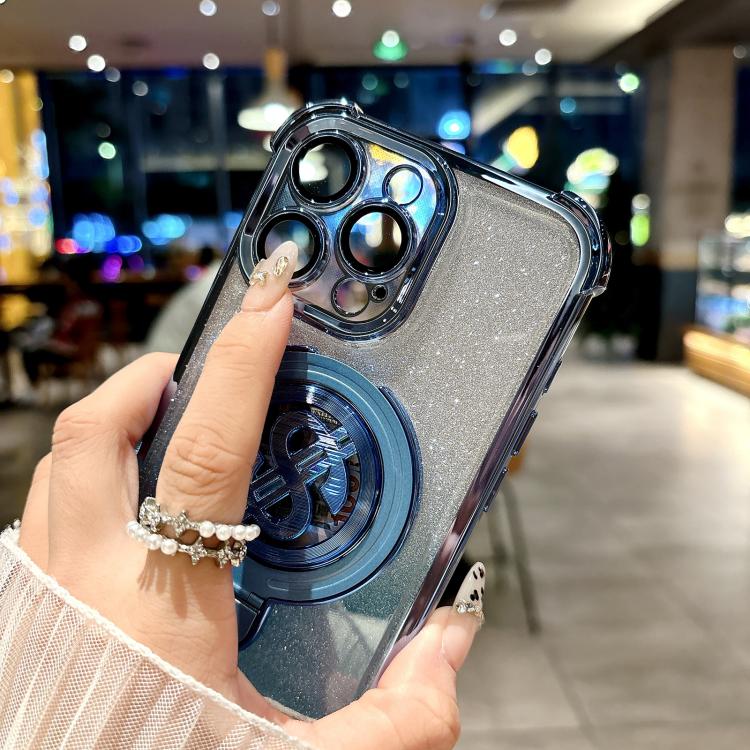 Estuche para Teléfono iPhone 11 Pro con Soporte Magsafe y Película para Lente (Dorado del Desierto)