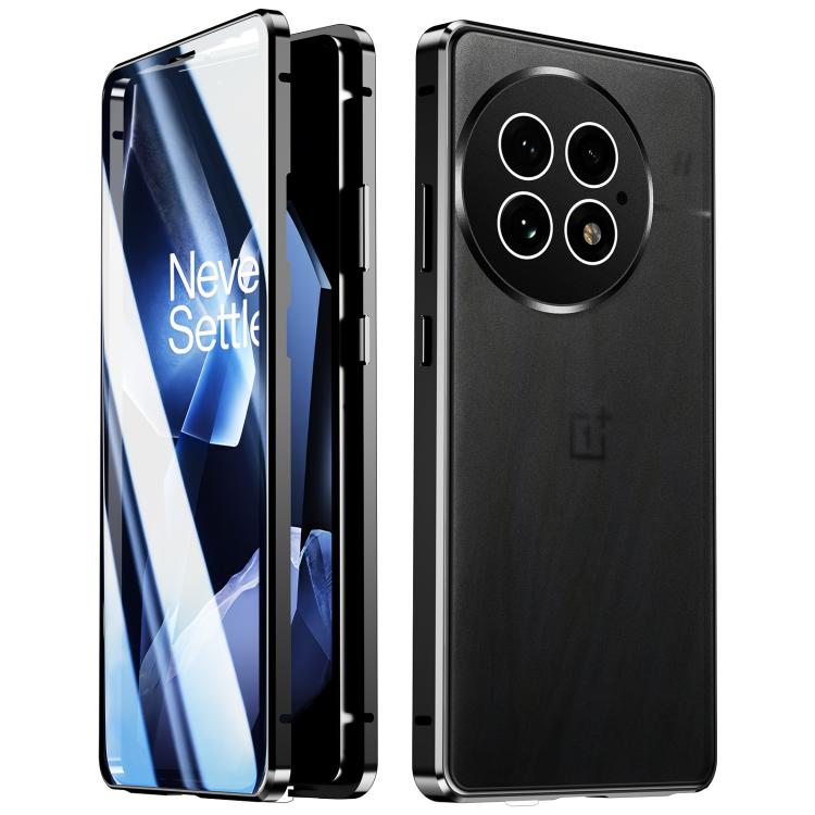 Funda de Vidrio Templado HD Magnética para OnePlus 13 (Negra)
