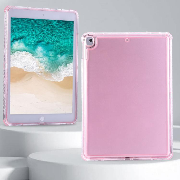 Funda híbrida TPU y PC para iPad Mini 2024 Mini 6 Dream 3 en 1 (Rosa)