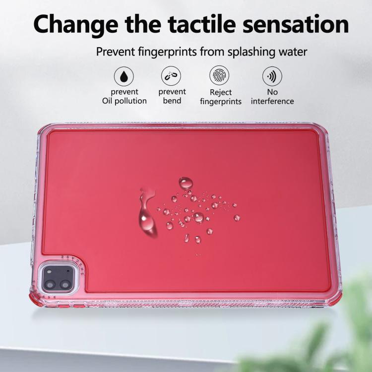 Funda híbrida para iPad Pro 11 (2024) Dream TPU y PC 3 en 1 (Roja)