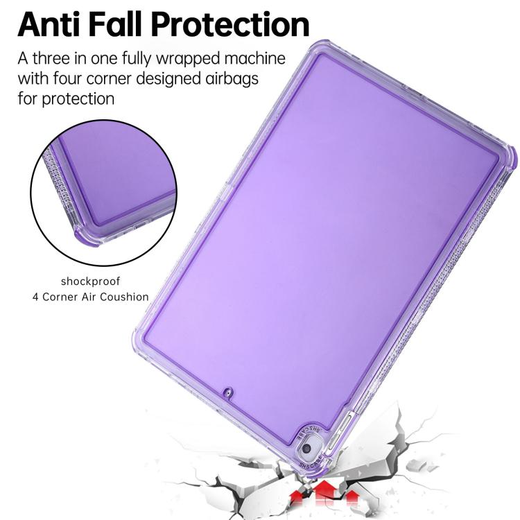 Funda Híbrida TPU para Tableta Dream 3 En 1 iPad 10.2 2021/2020/10.5 2019 (Morada)