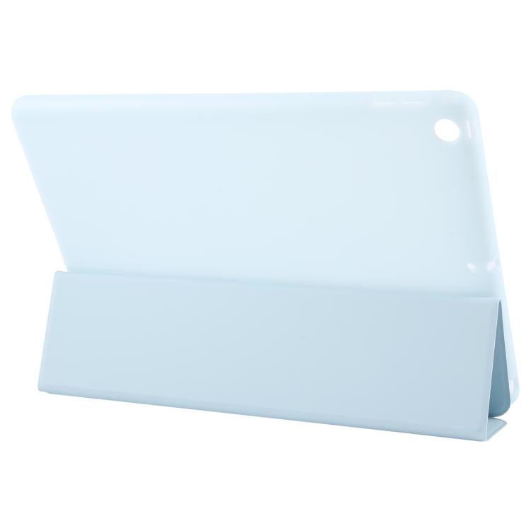 Funda de Cuero Gebei para iPad 10.2 2021/2020/2019 con Tapa a Prueba de Golpes y 3 Pliegues (Azul Cielo)