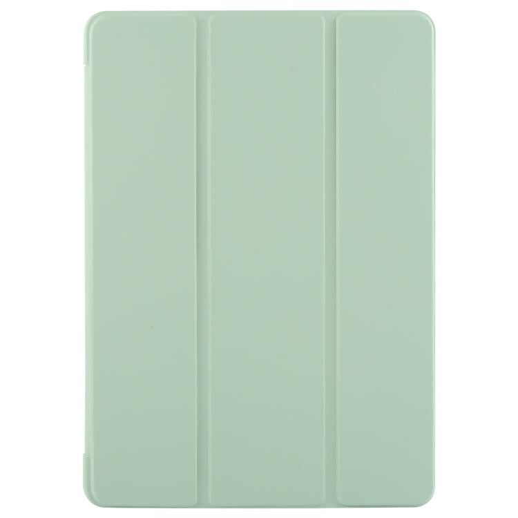 Funda de Cuero Gebei con Tapa a Prueba de Golpes y 3 Pliegues para iPad 10.2 (2021/2020/2019) (Verde)